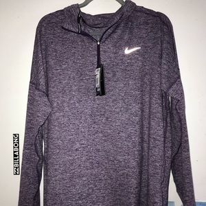 Nike pullover w half zipper